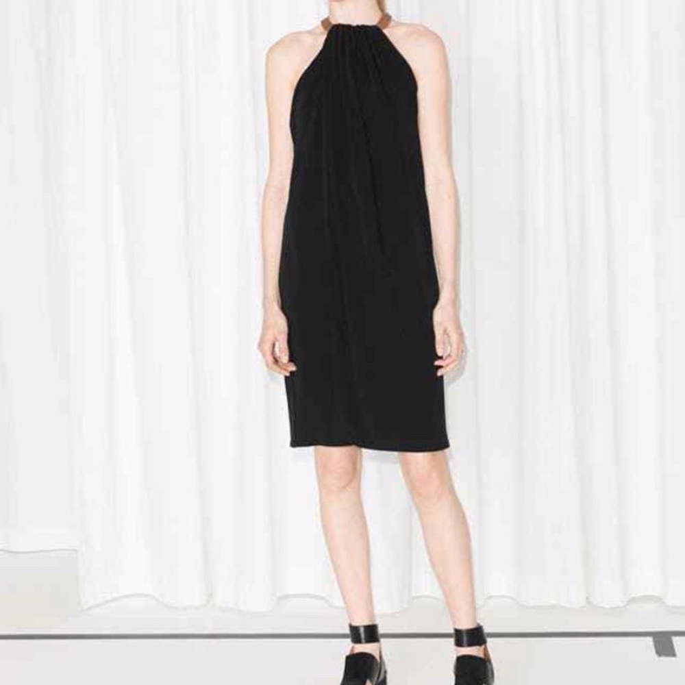 &OtherStories black halter dress